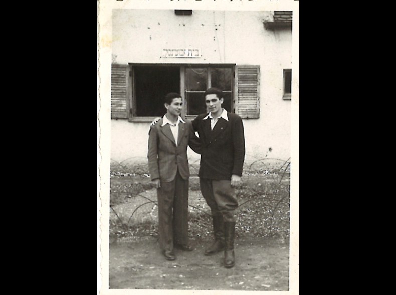Sanford and Abe. after liberation in Europe