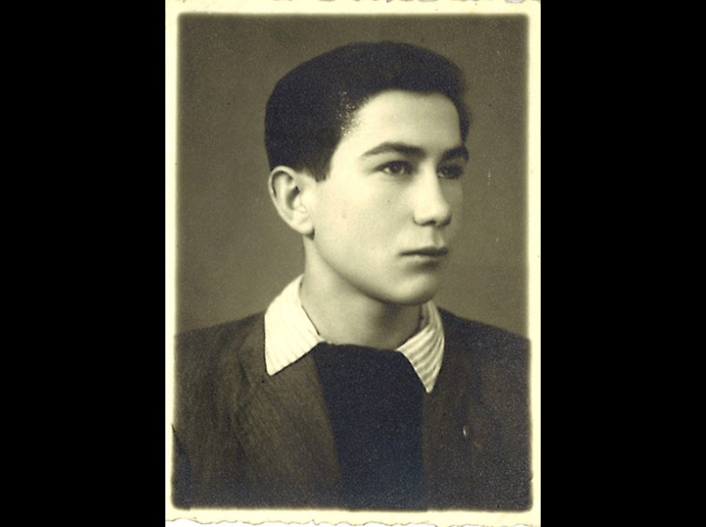 Sanford Rudnick. after WWII. in Europe