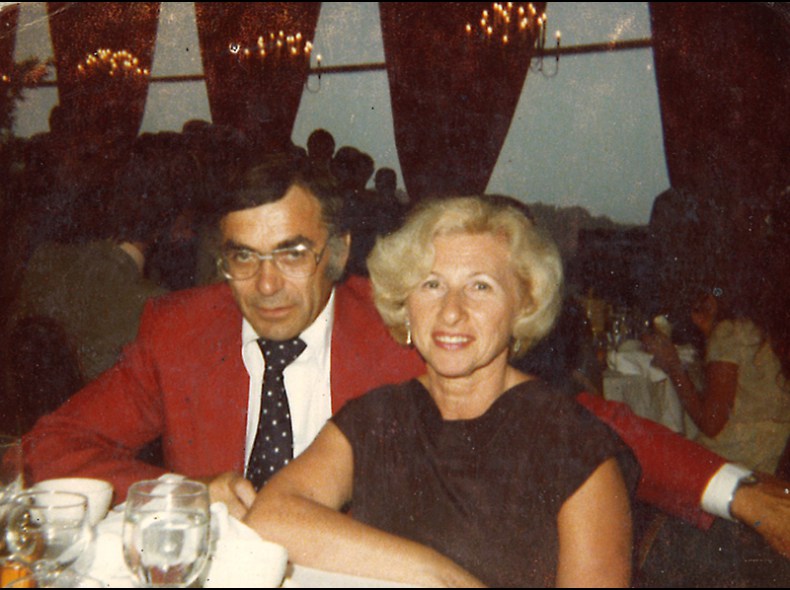 Abe and Hilda Rudnick. 1978